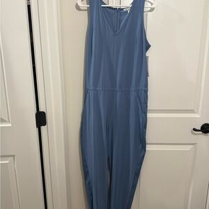 Athleta Sleek Blue Jumpsuit